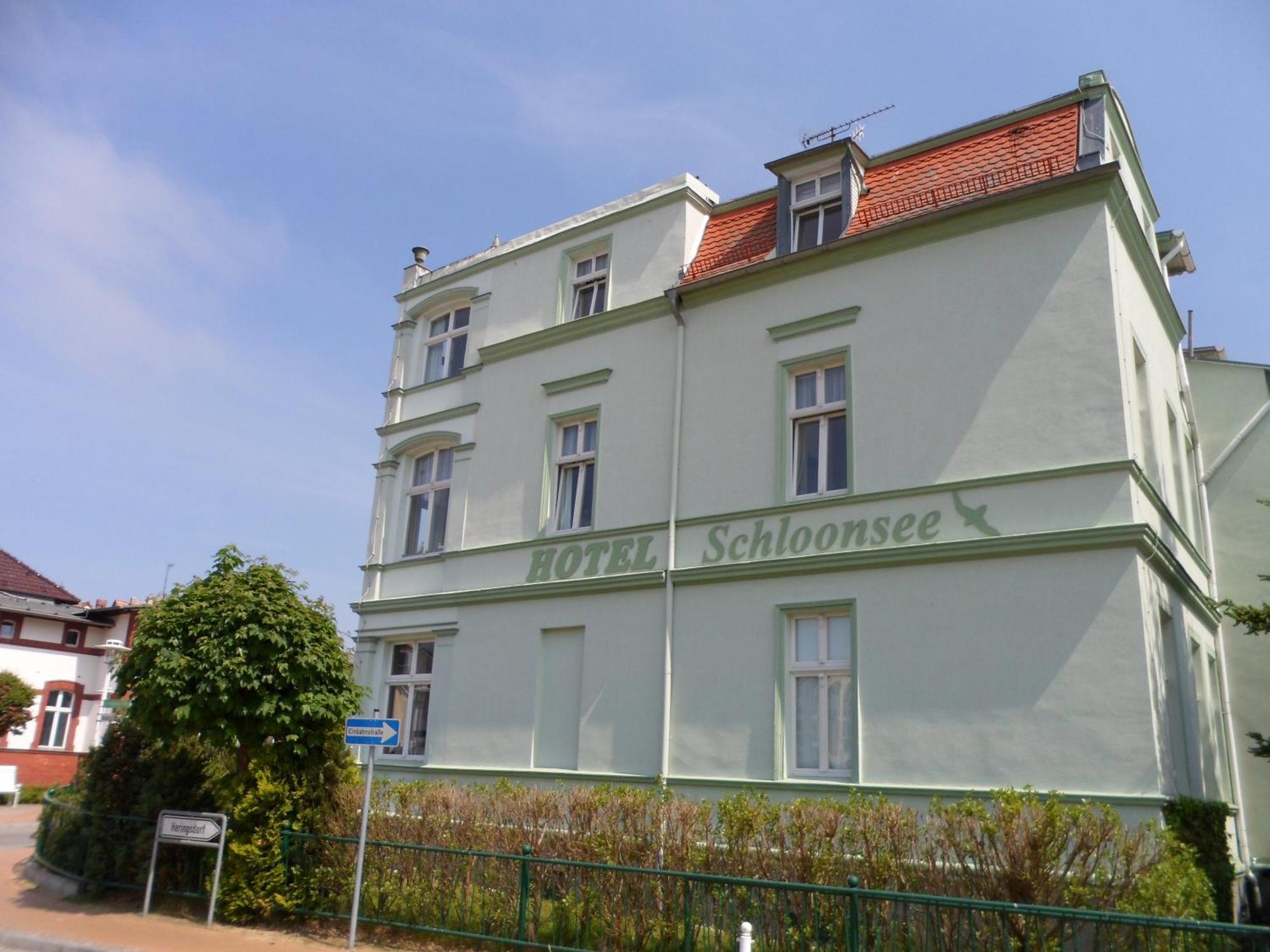Hotel Schloonsee Garni Seebad Bansin Zewnętrze zdjęcie